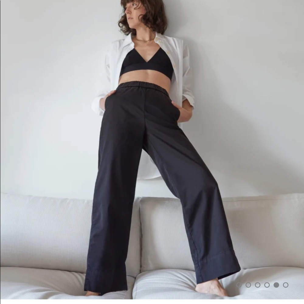 Everlane The Easy Pant in black size 8